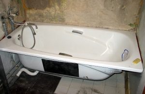 Установка стальной ванны в Мценске